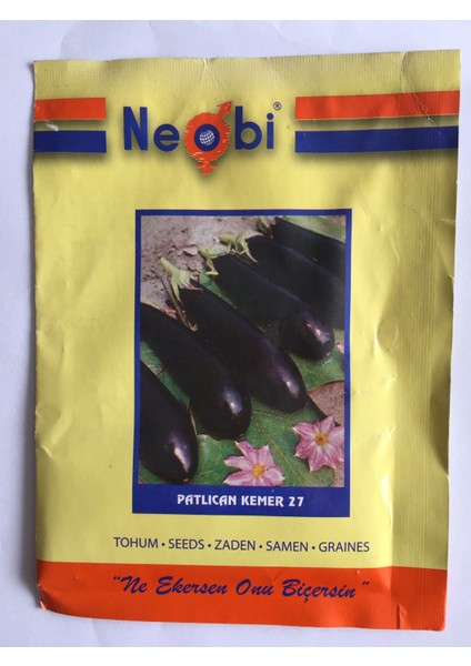 Neobi Kemer 27 Patlıcan Tohumu, 25 Gr.