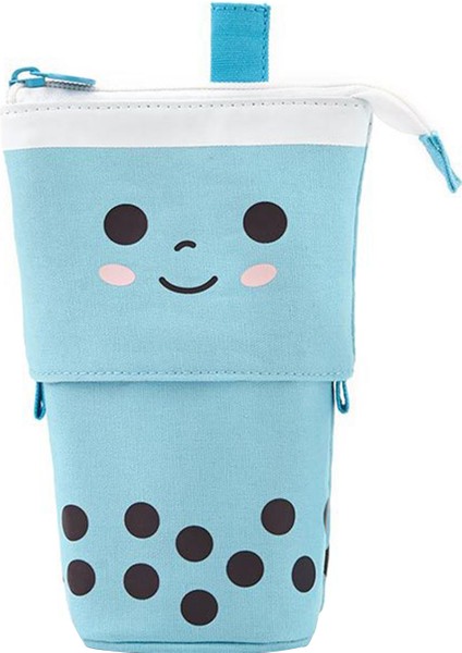 Puantiyeli Gülen Yüz Figürlü Kalemlik (Yurt Dışından)