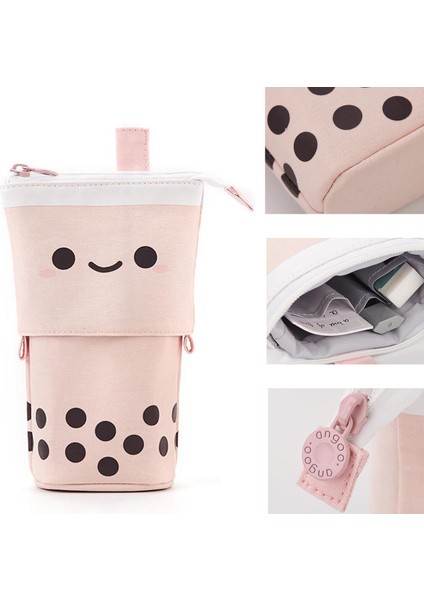 Puantiyeli Gülen Yüz Figürlü Kalemlik (Yurt Dışından) modelleri