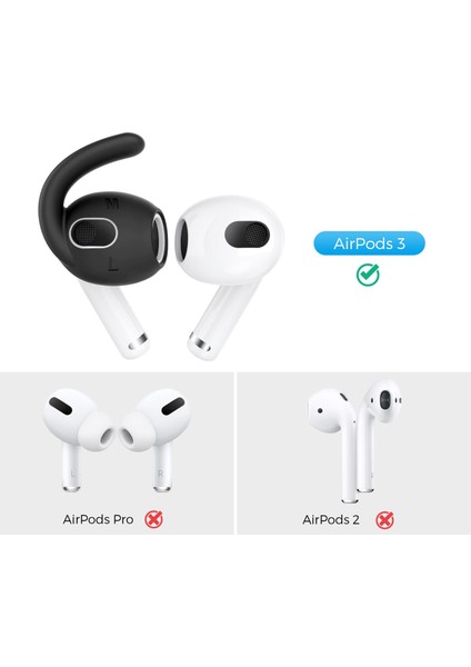 Esf Apple AirPods 3 Kulaklık Tutucu - Kulaklık Kancası