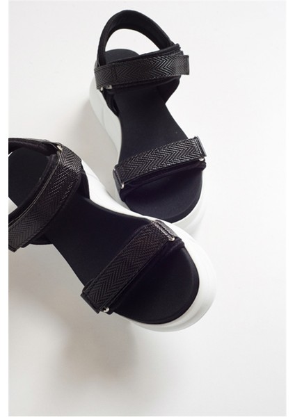 4760 Siyah Kadın Sandalet indirimleri