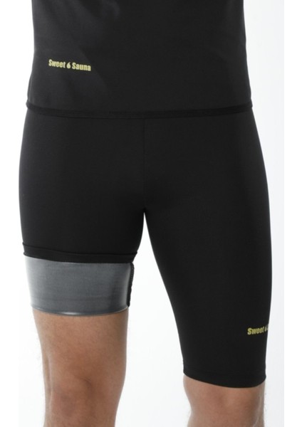 Yeni Sezon Spor Kısa Şort Unisex Sweet Sauna Termal Siyah fiyatları