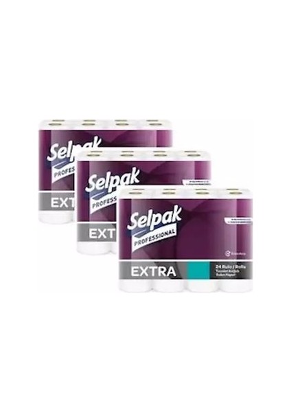 Selpak Extra 72'li Tuvalet Kağıdı 24x3