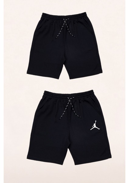 2'li Spor Penye Short