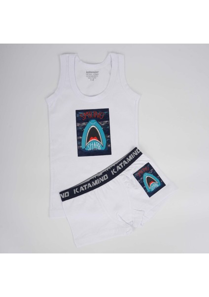 Surftime Erkek Çocuk Atlet Boxer Takım