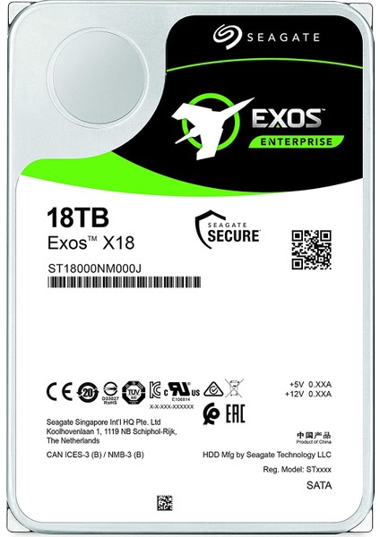 Exos x18 18 TB fiyatları