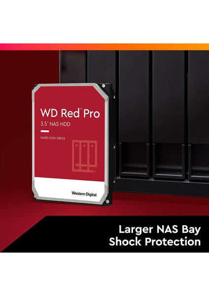 Western Digital 16TB WD Red Pro Nas Dahili Sabit Disk HDD