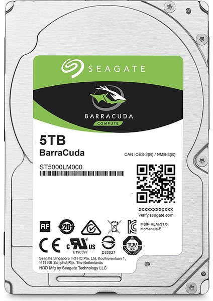 Barracuda 5 TB Dahili Sabit Disk HDD