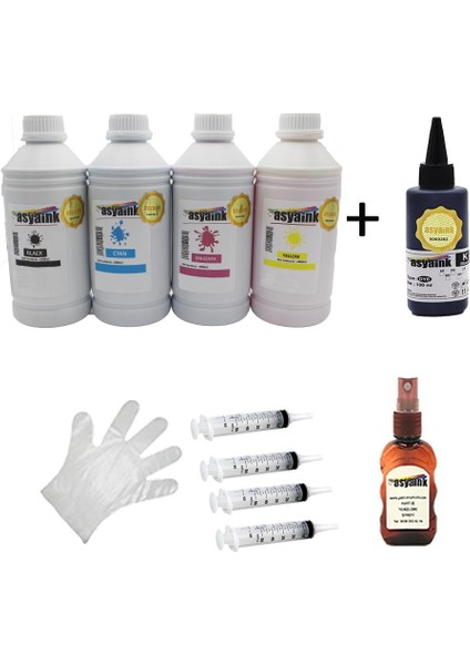 Canon Hp Uyumlu Mürekkep Seti 4X1000 ml