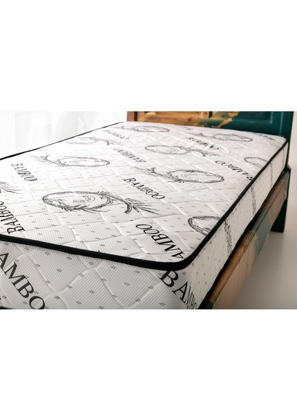 Florya Bamboo Desen 100X200 cm Tek Kişilik Yaylı Yatak