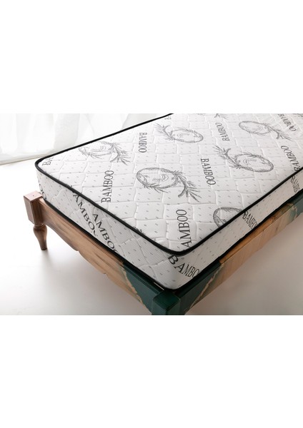 Florya Bamboo Desen 100X200 cm Tek Kişilik Yaylı Yatak