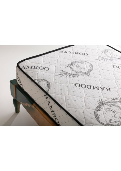 Florya Bamboo Desen 100X200 cm Tek Kişilik Yaylı Yatak