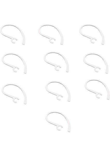 10 Parça Kulak Kancası Döngü Klip, Plantronics Için Bluetooth Değiştirme Bölümü 6.3mm H Açık (Yurt Dışından) fiyatları