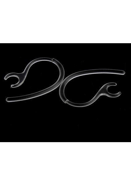 10 Parça Kulak Kancası Döngü Klipsi, Plantronics Için Bluetooth Yedek Parça 7.8mm B Temizle