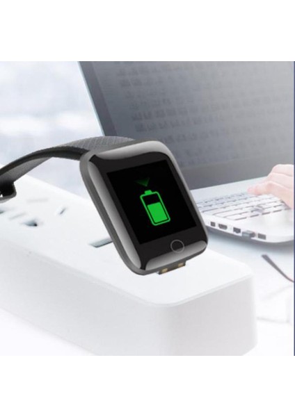 Bluetooth Akıllı Izle Kan Oksijen Basınç Monitörü Bileklik Kırmızı fiyatları