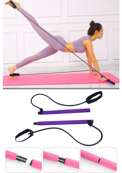 Pilates Studio Spor Aleti Egzersiz Çubuğu