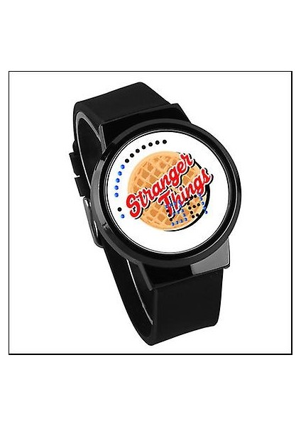 Su Geçirmez Aydınlık LED Dijital Dokunmatik Saat - Yabancı Şeyler (Yurt Dışından)