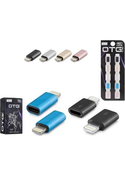 HDX5047 Çevirici Ios To USB Mıcro 10 Lu Paket