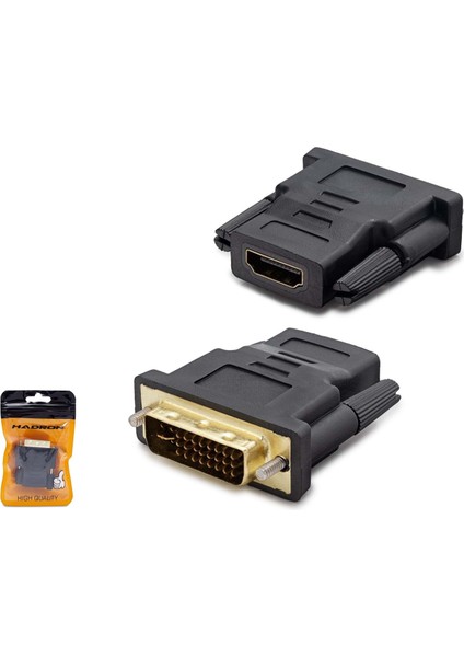 HDX1260(4401) Adaptör Çevirici DVI To HDMI M/f 24+5