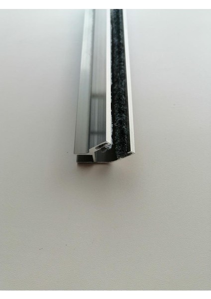 8 mm Alm Cam Balkon Açılı Köşe Haş Bronz 150 cm