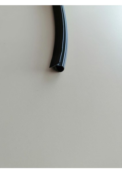 4 mm Hortum Fitil Siyah 10 mt