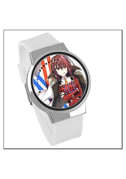 Su Geçirmez Aydınlık LED Dijital Dokunmatik Saat - Franxx'te Sevgilim (Yurt Dışından)