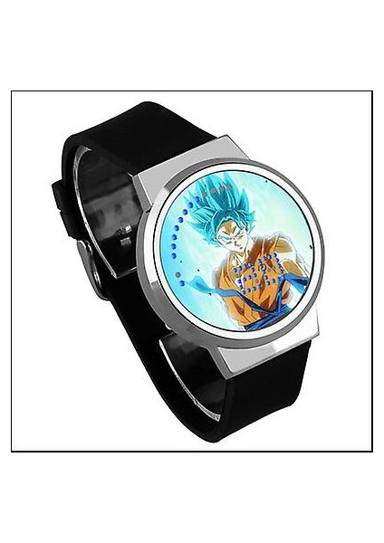Su Geçirmez Aydınlık LED Dijital Dokunmatik Saat - Dragon Ball (Yurt Dışından)