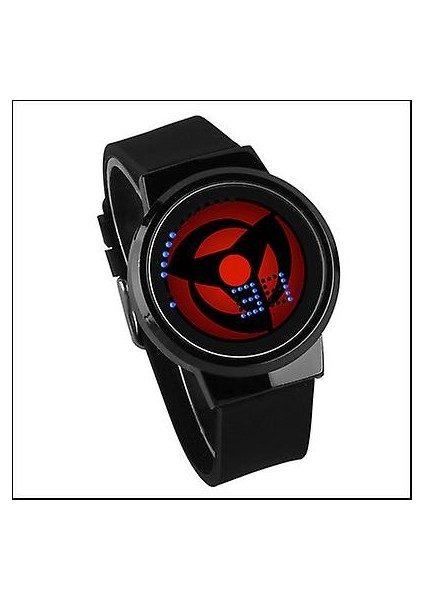 Su Geçirmez Aydınlık LED Dijital Dokunmatik Saat - Naruto (Yurt Dışından)