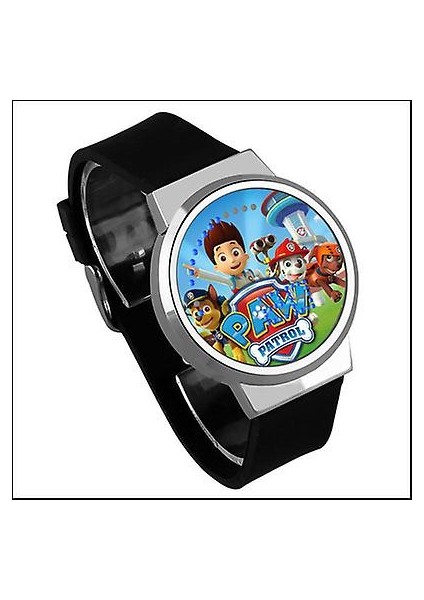 Su Geçirmez Aydınlık LED Dijital Dokunmatik Saat - Paw Devriyesi (Yurt Dışından)