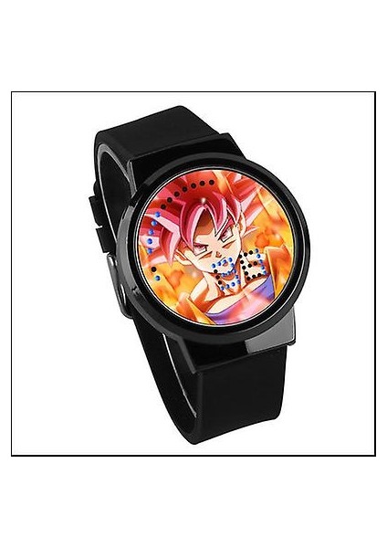 Su Geçirmez Aydınlık LED Dijital Dokunmatik Saat - Dragon Ball (Yurt Dışından)