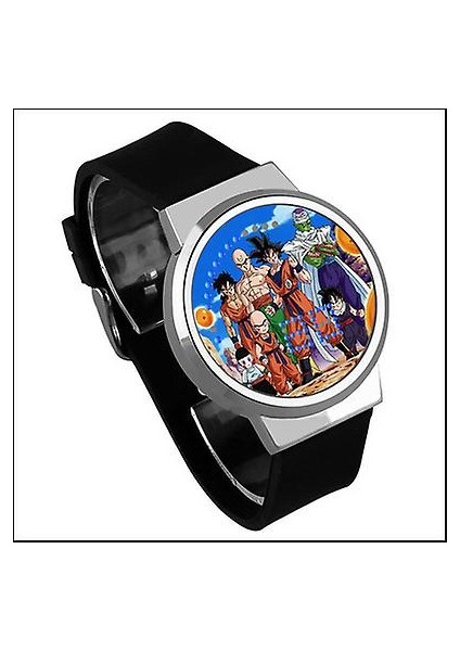 Su Geçirmez Aydınlık LED Dijital Dokunmatik Saat - Dragon Ball (Yurt Dışından)