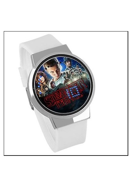 Su Geçirmez Aydınlık LED Dijital Dokunmatik Saat - Yabancı Şeyler (Yurt Dışından)