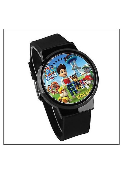 Su Geçirmez Aydınlık LED Dijital Dokunmatik Saat - Paw Devriyesi (Yurt Dışından)