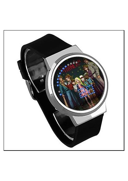 Su Geçirmez Aydınlık LED Dijital Dokunmatik Saat - Yabancı Şeyler (Yurt Dışından)