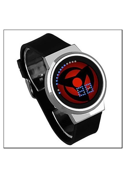 Su Geçirmez Aydınlık LED Dijital Dokunmatik Saat - Naruto (Yurt Dışından)