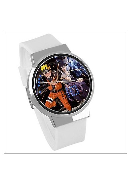 Su Geçirmez Aydınlık LED Dijital Dokunmatik Saat - Naruto (Yurt Dışından)