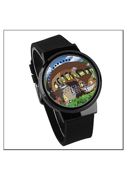 Su Geçirmez Aydınlık LED Dijital Dokunmatik Saat - Komşu Totoro (Yurt Dışından)