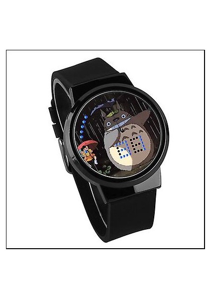 Su Geçirmez Aydınlık LED Dijital Dokunmatik Saat - Komşu Totoro (Yurt Dışından)