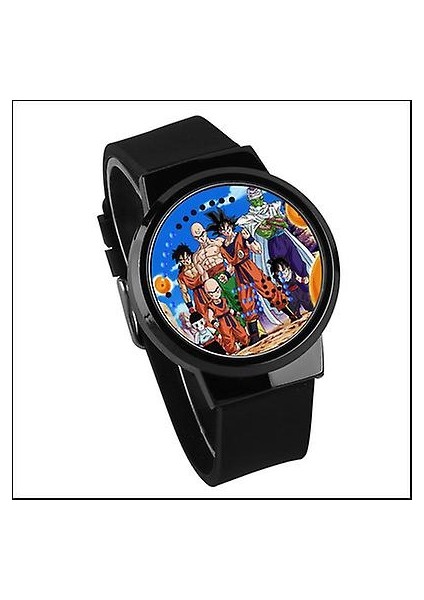 Su Geçirmez Aydınlık LED Dijital Dokunmatik Saat - Dragon Ball (Yurt Dışından)