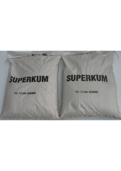 Havuz Filtre Temizleyici 3,0-5,0 mm Kuvars Kumu 25KG
