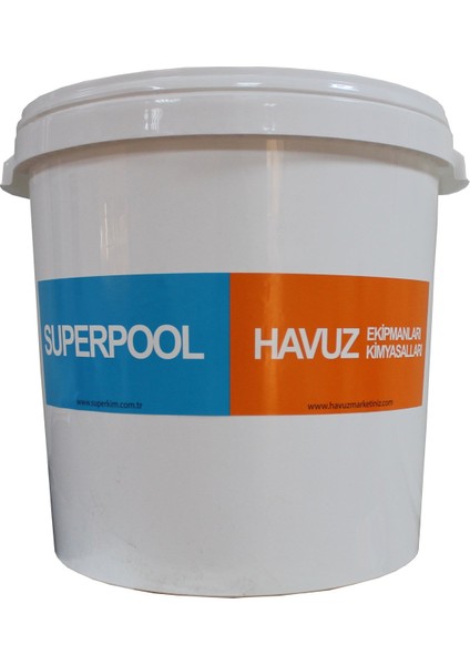 SPP Superpool Multi Tablet Klor 25 KG 3 Etkili Havuz Kimyasalı