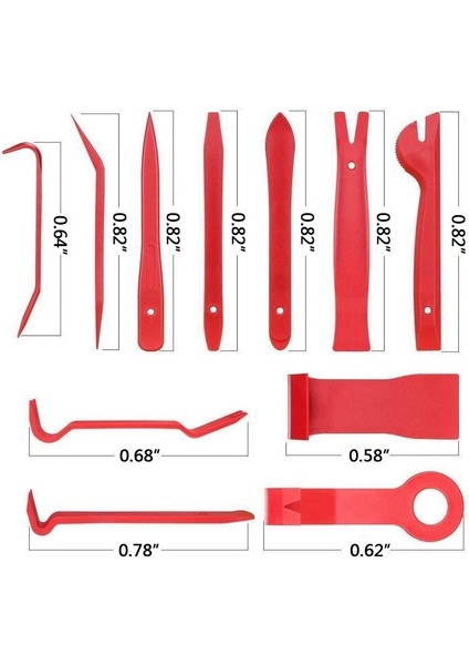 Araba Trim Kaldırma Araçları Kiti 19 Adet Naylon Kapı Paneli Araba Dash Ses Radyo Kapı Kaldırma Için Set Kaldırma Plastik Bağlantı Elemanı Sökücü Kurulum Gözetleme Aracı (Yurt Dışından)