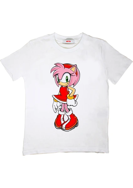 Sonic  Amy Rose Çocuk Tişört