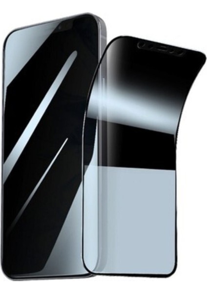 Samsung Galaxy A70 A705 Hayalet Mat Seramik Kırılmaz Ekran Koruyucu Cam Gizlilik Filtreli Matte