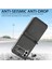 Litchi Fold Deri Kart Durumda Samsung Galaxy Z Flip3 5g Siyah 4