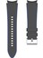 Samsung Galaxy Watch4 / Watch4 Classic Için Silikon Kayış Siyah Mavi (Yurt Dışından) 2