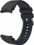 Samsung Galaxy Watch4 / Watch4 Classic Için Silikon Kayış Siyah Mavi (Yurt Dışından) 3