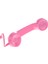 3.5mm Retro Telefon Ahizesi - Pembe (Yurt Dışından) 3