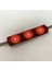 12 Volt 1.2 Watt 3’lü Mercekli 2835 Modül Led Kırmızı (10 Adet) 2