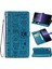Kılıf Sony Xperia 10 Iı Flip Cüzdan Kabartmalı Kapak Etui Housse Kedi Köpek Desen - Mavi (Yurt Dışından) 1